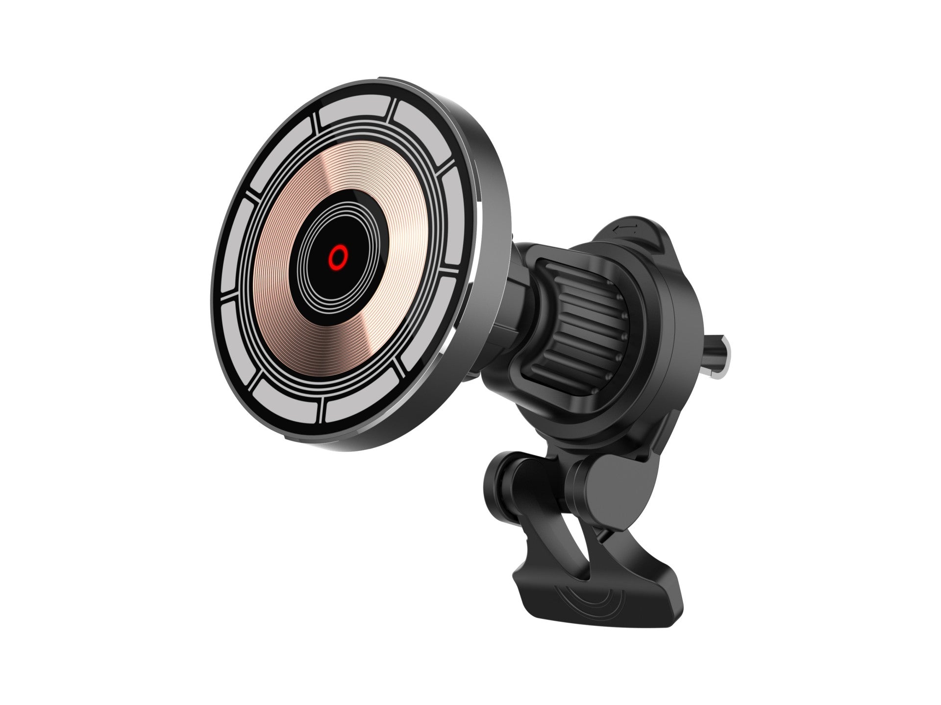 Techancy Suporte Magnético com Carregador Sem Fios 15W TF2824 Preto, Compatível com MagSafe, Rotação 360°, para iP e Qi