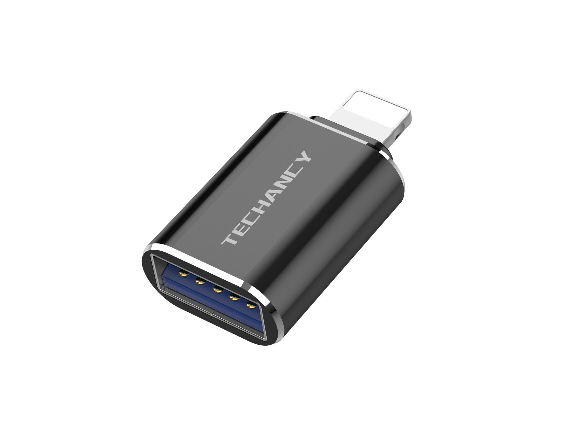 Techancy Adaptador Otg Usb 3.0 Preto KK2109, Suporta Leitura/Gravação De Unidade Flash Usb, Ligações De Teclado E Rato