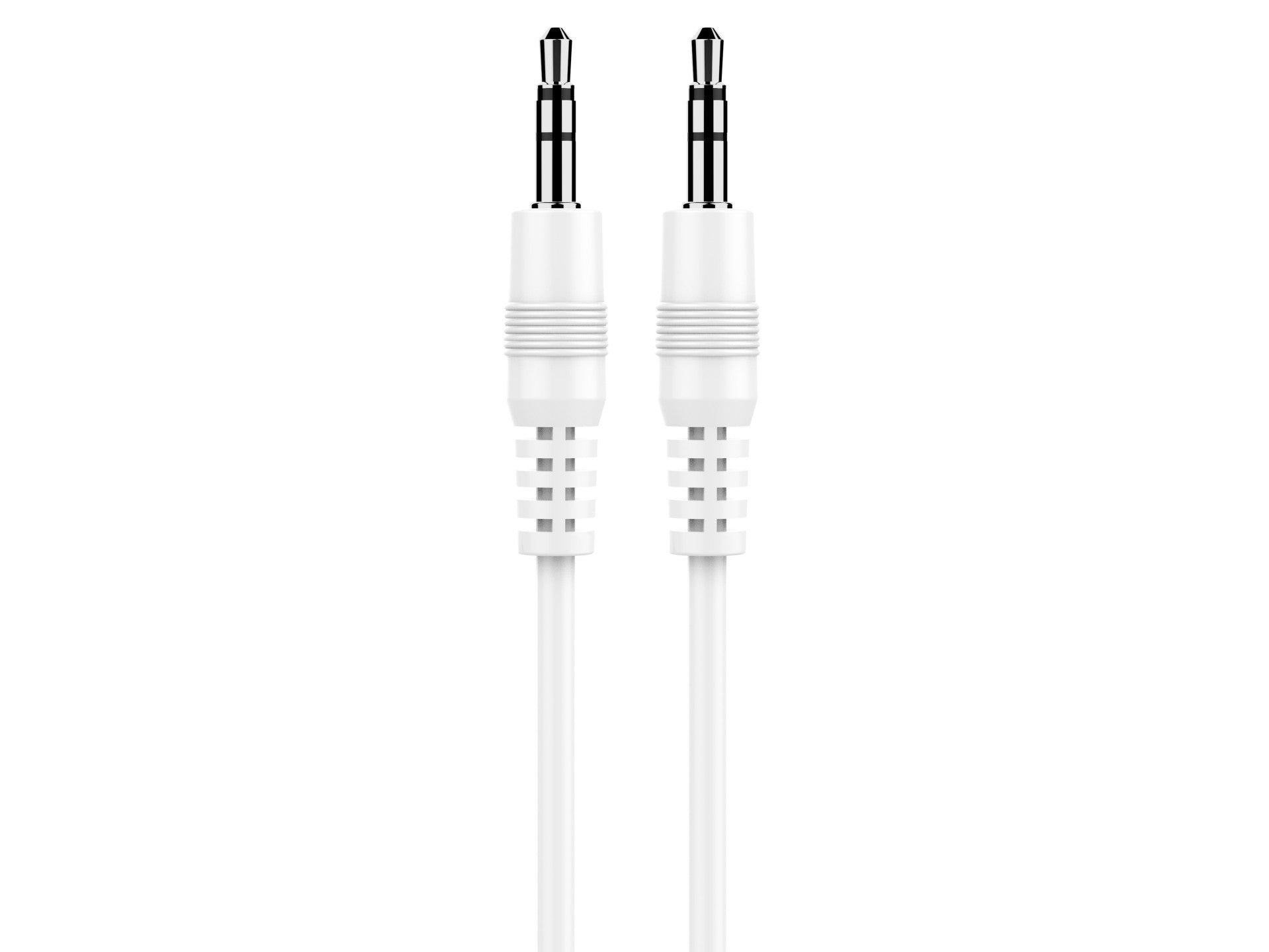 Cable de audio Techancy de 3,5 mm, blanco TL7274, 2 metros, para altavoces, ordenadores, coches, auriculares y DVD, etc.