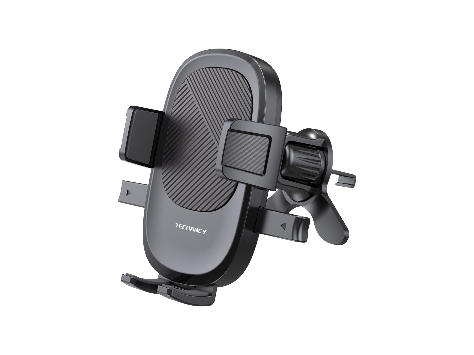 Soporte para teléfono de coche Techancy Ti2329, color negro, para rejilla de ventilación, para teléfonos de 4,7 a 7,2 pulgadas