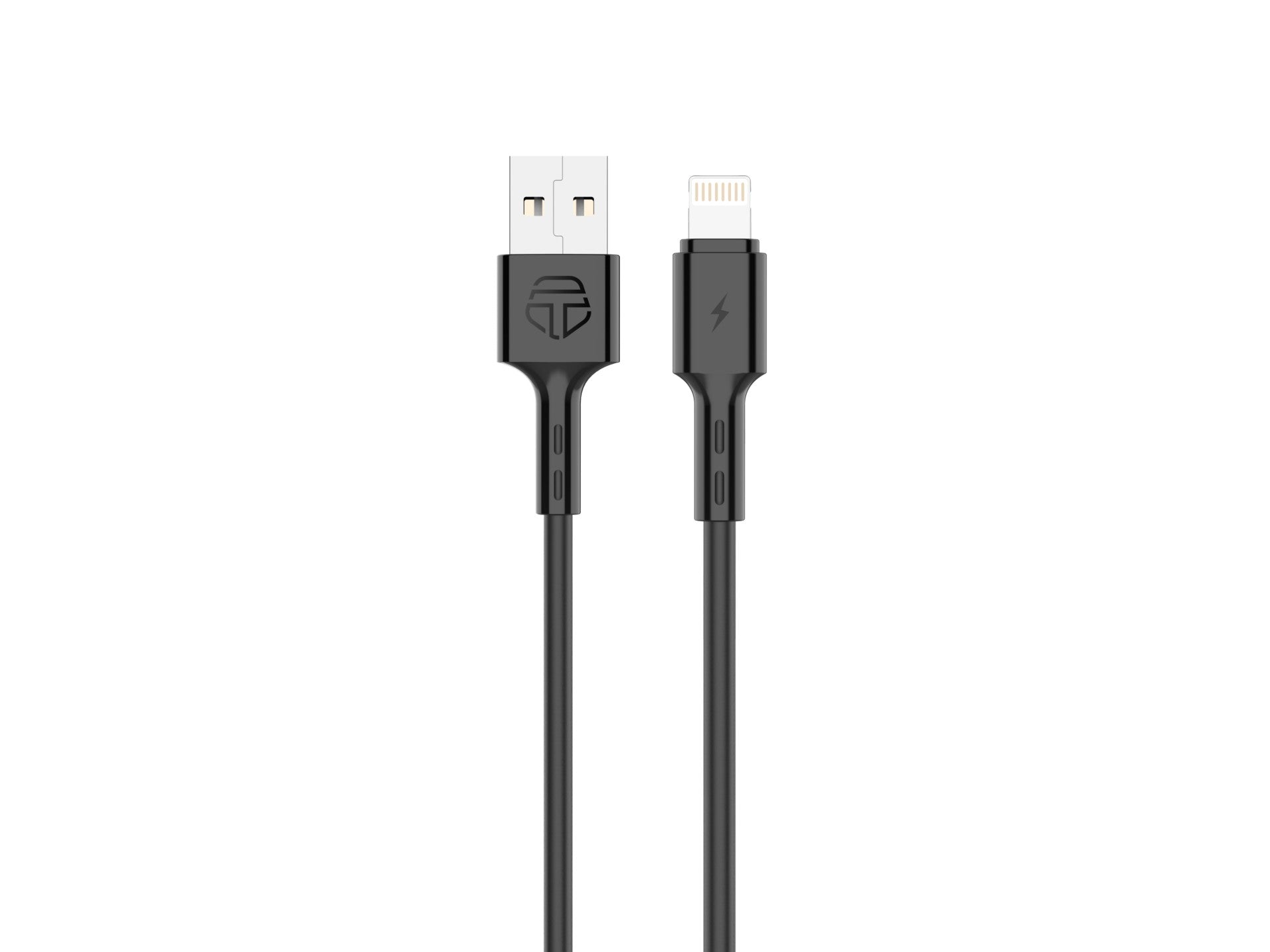 Techancy Cabo De Dados De 2m TB1766, 2,4a Para Carregamento Do Ip8/X/11-14 Utilização A Longa Distância Mais Cómoda.
