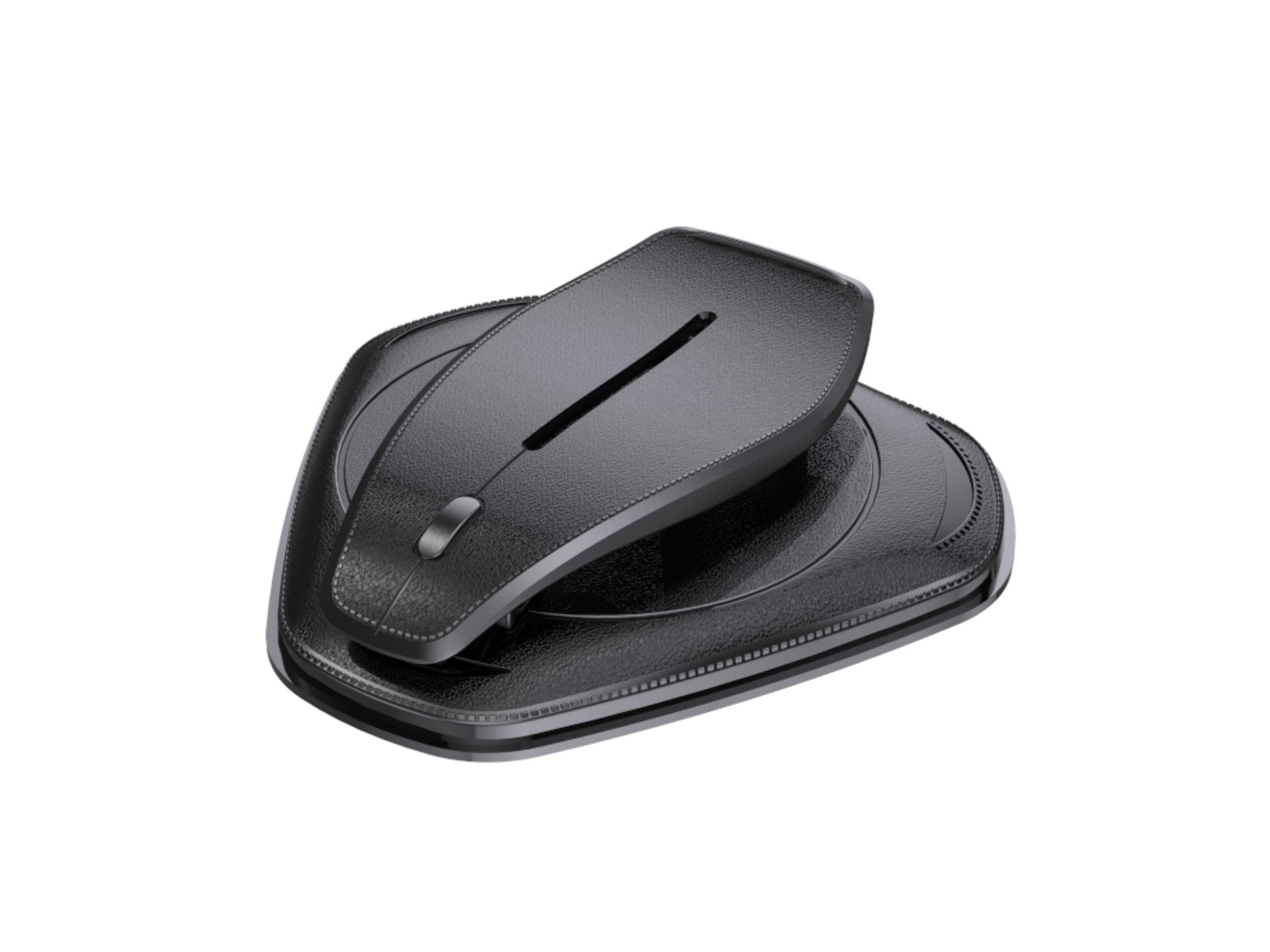 Suporte universal para telemóvel Techancy, montagem na consola central, TI2273, preto