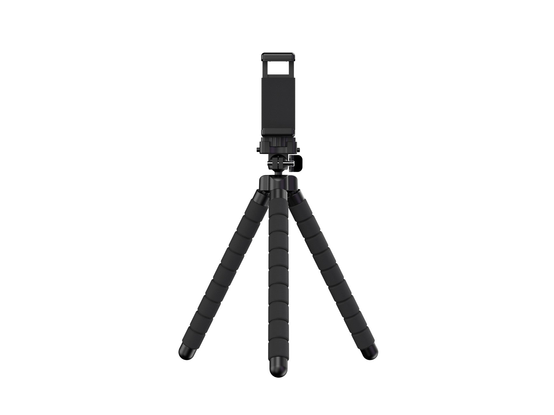 Techancy Tripé De 30 Cm Preto Ti2323, Rotação De 360° Com Pernas Dobráveis, Inclui Cabeça Esférica, Suporta Câmaras E Telemóveis
