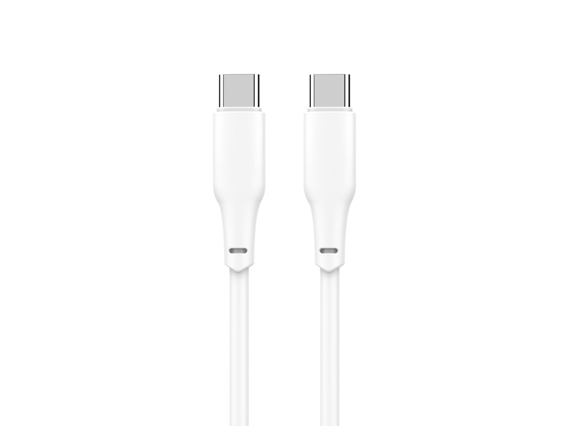 Techancy PD Data Cable 100W White 1m TB1791, High Power USB-C-USBC, Compatible with Laptop Computers