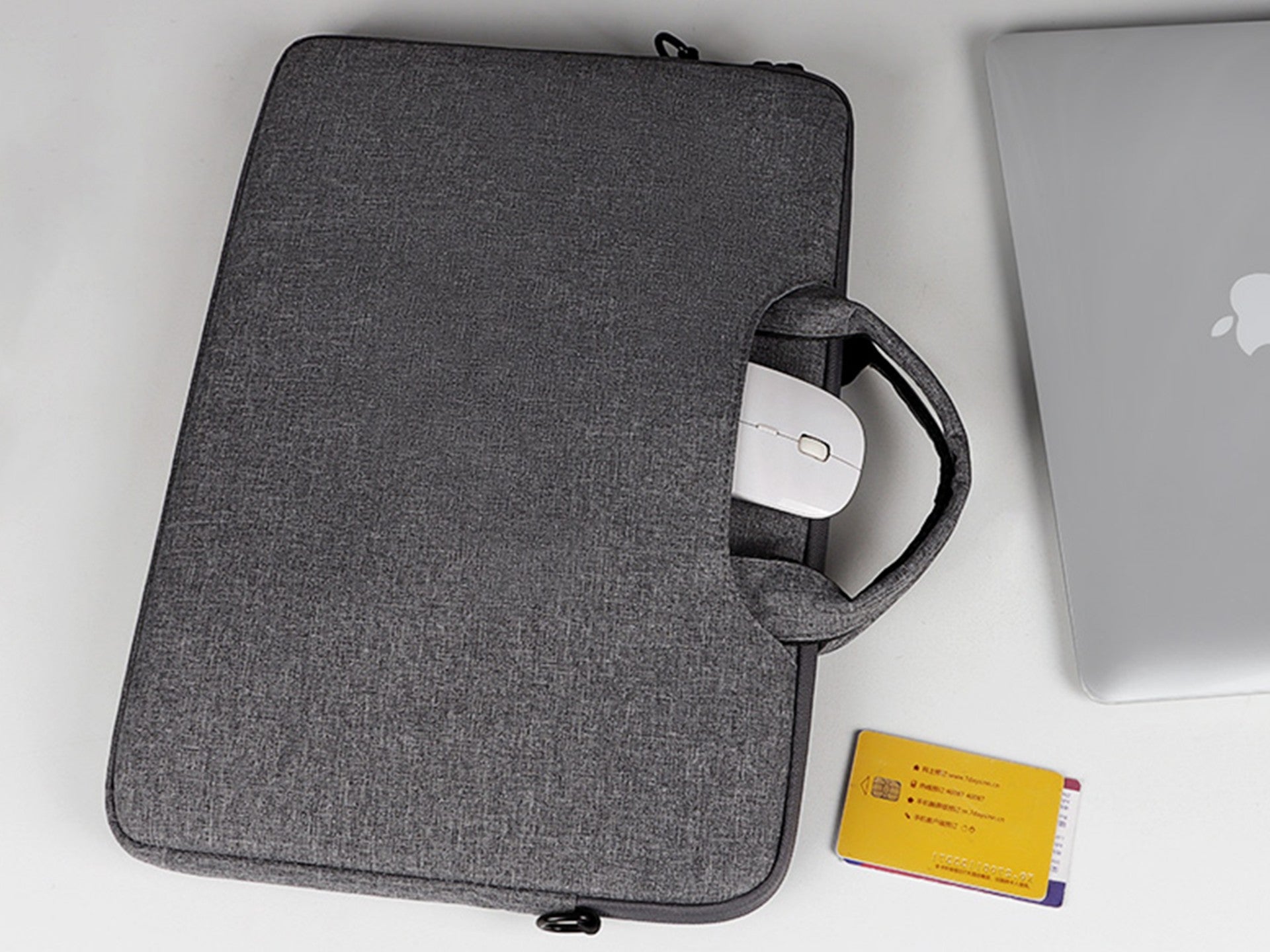 Bolsa para portátil Techancy TW2778, negra, 13,3 pulgadas, correa ajustable