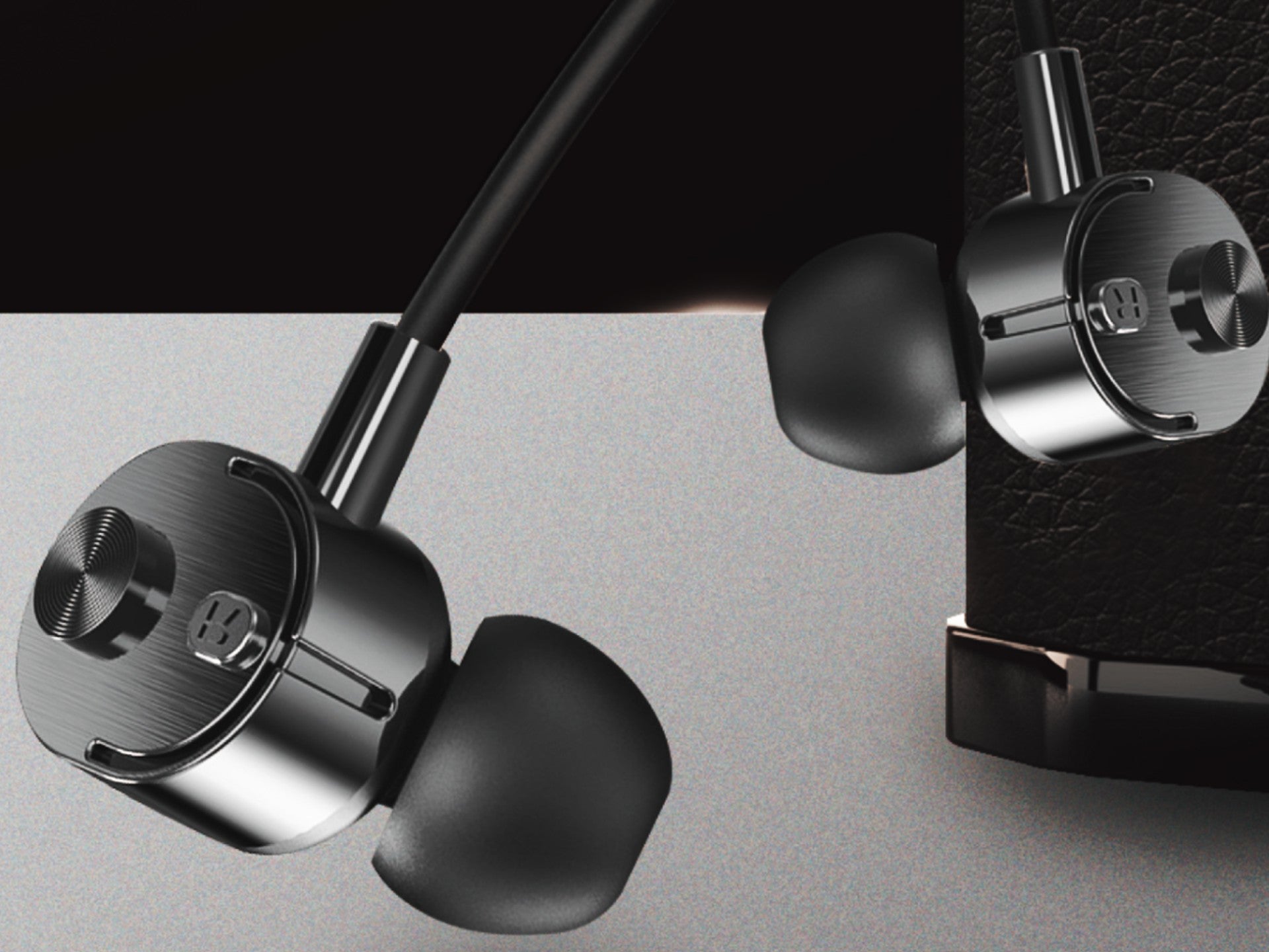 Techancy TD8020 Wired Headset, 3.5mm Plug, In-Line Control, HD Microphone, 1.2m Cable, Black