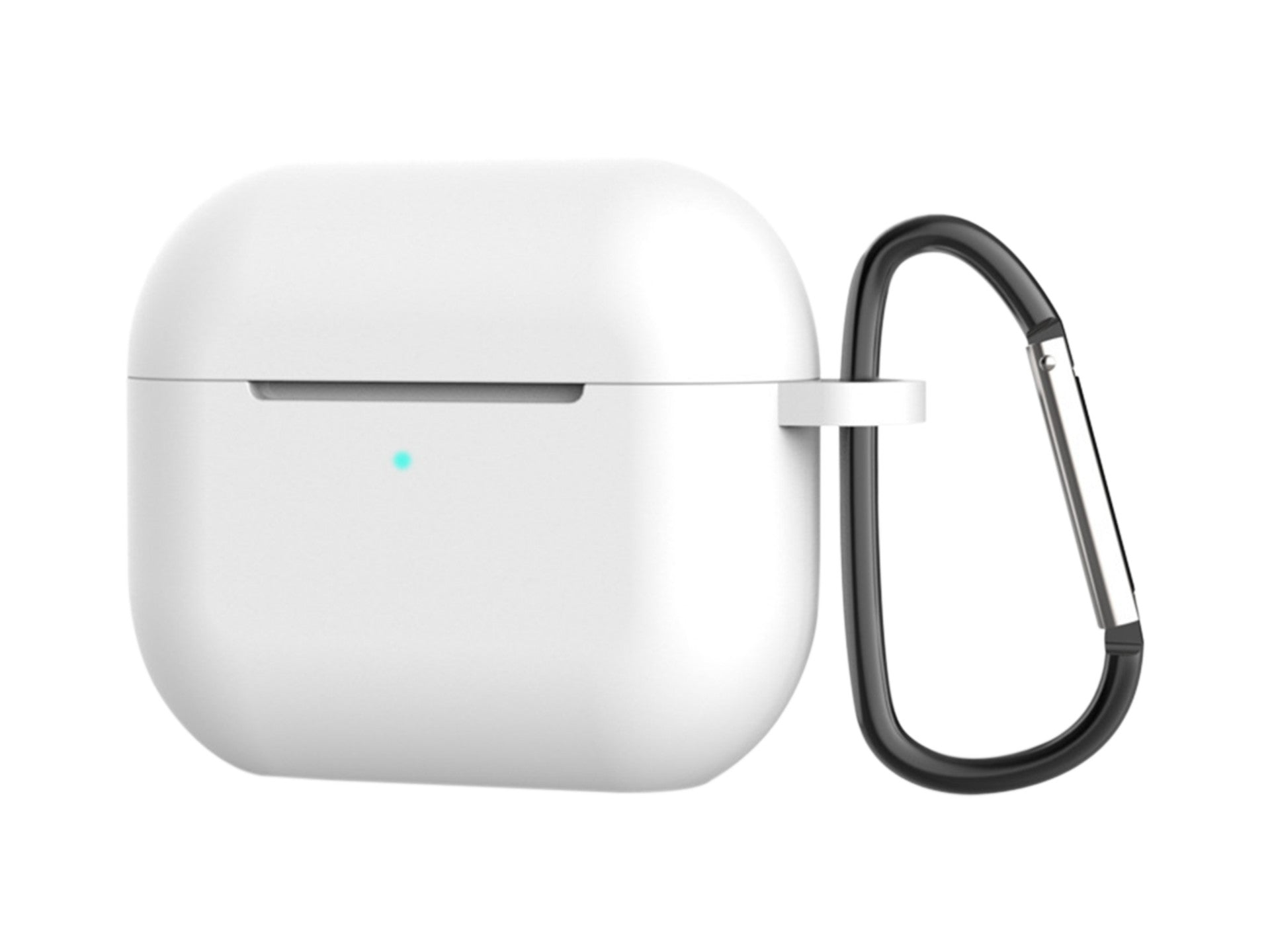 Techancy KC2118 Silicone Protective Earphone Case, Compatible with 2nd Generation AirPods Pro, White