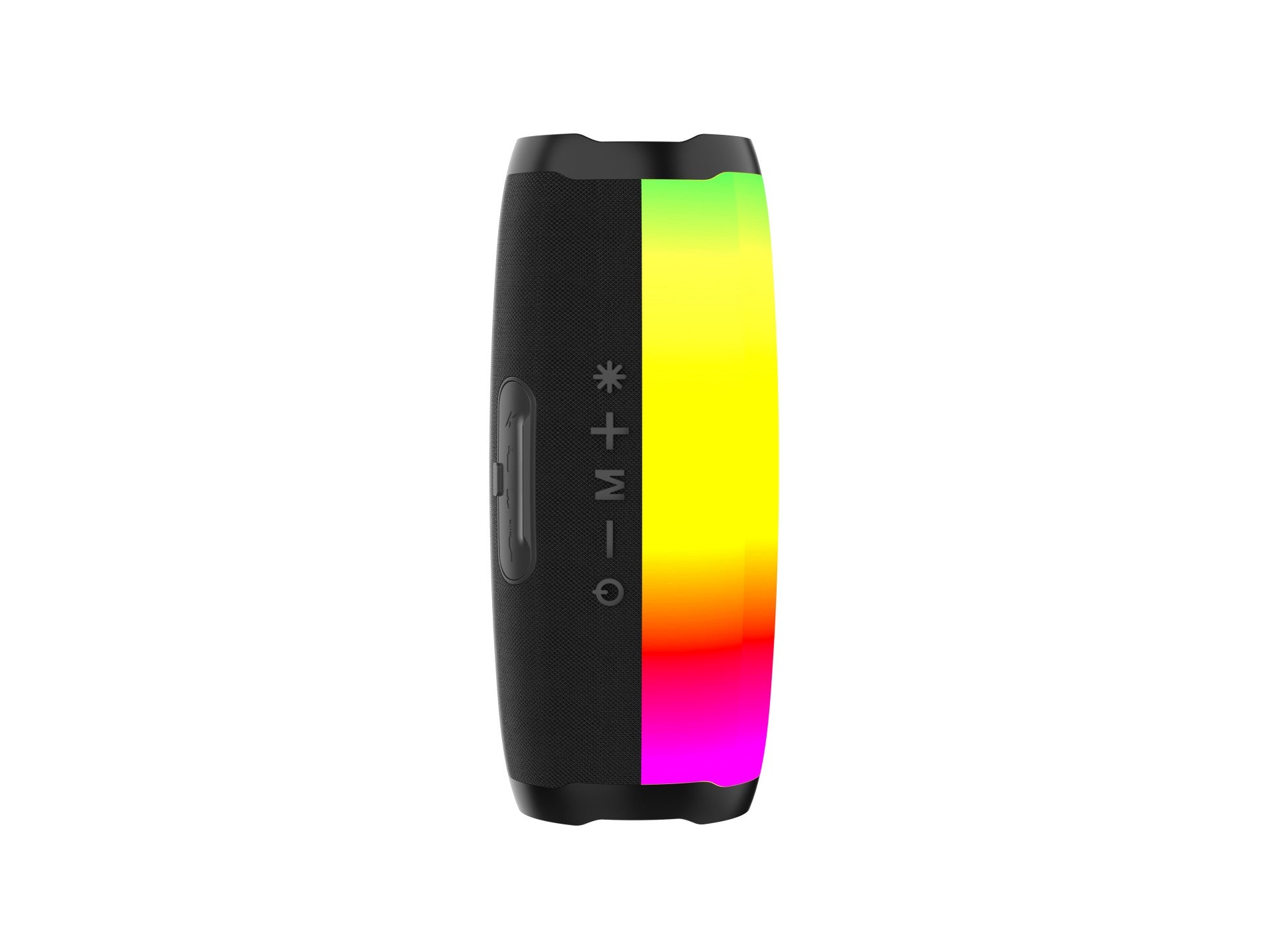 Techancy Audio Bluetooth TH2632, LED de ritmo musical, batería integrada, compatible con conexión inalámbrica 5.0/TF/U Disk/Aux