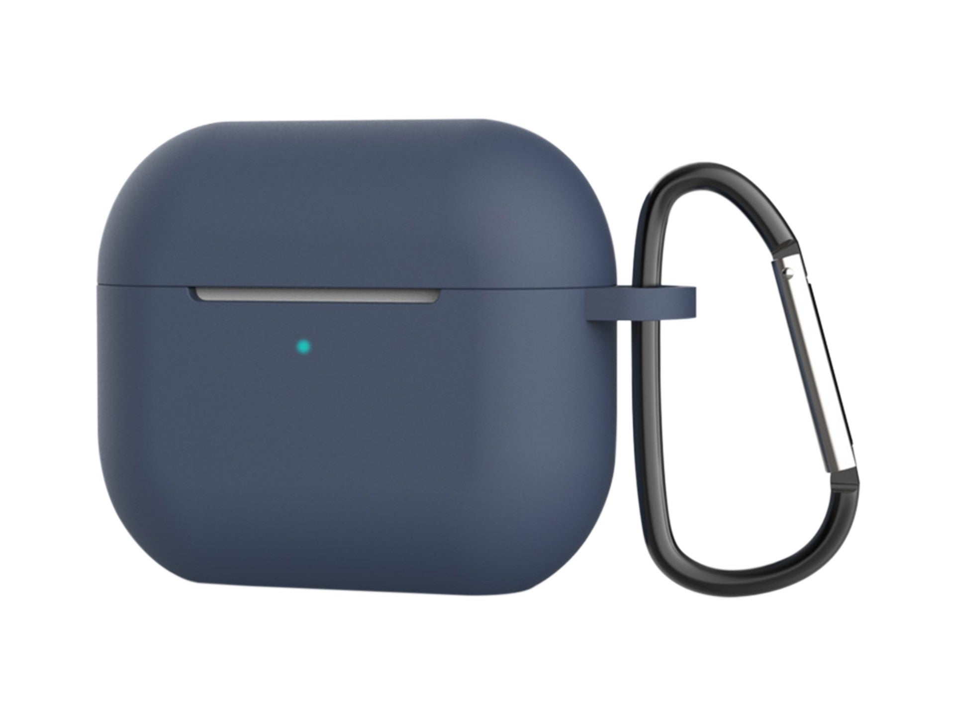 Techancy KC2114 silicone earphone case, compatible with 3rd generation AirPods, blue.