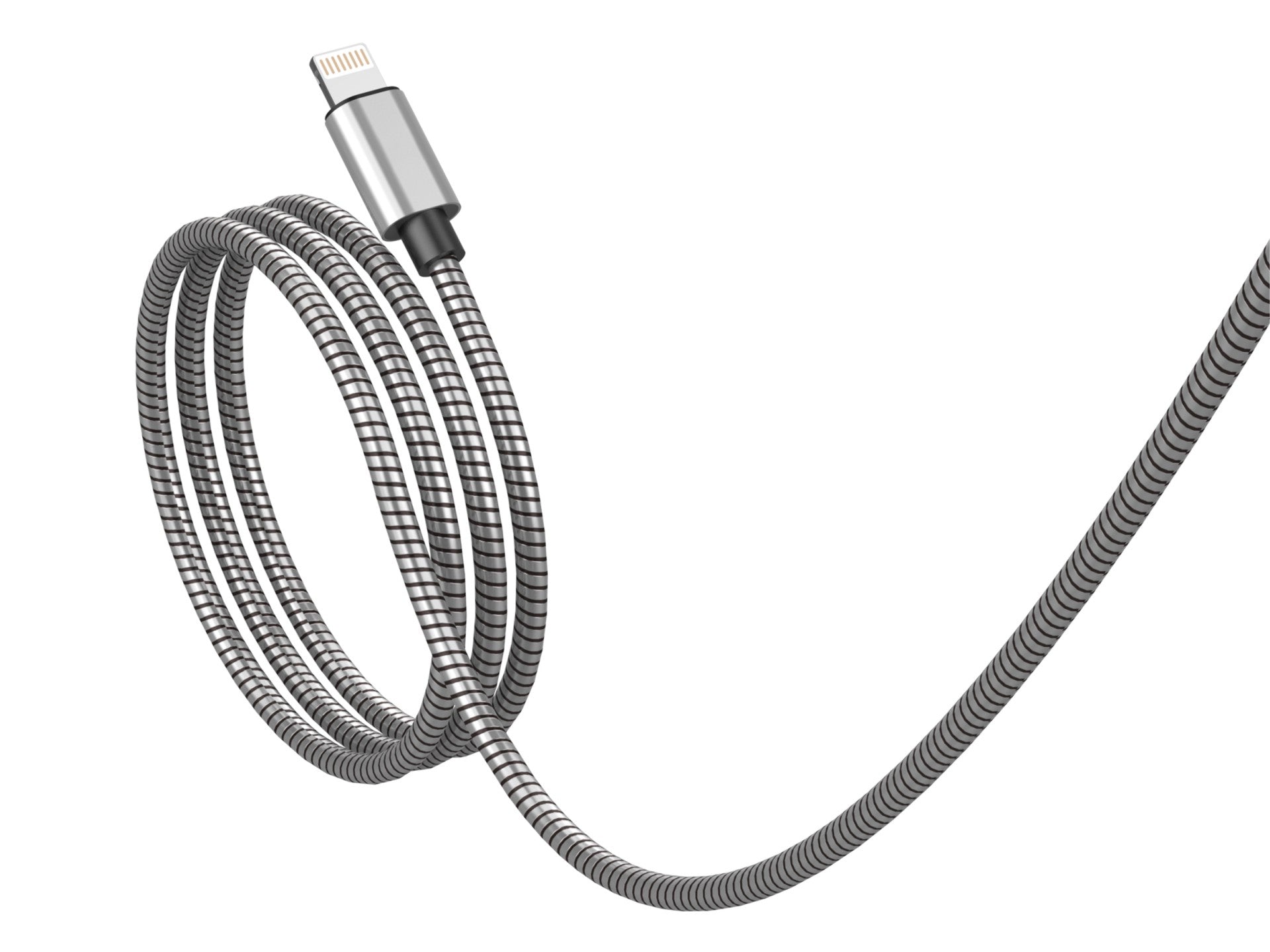 Techancy Cabo Usb C Para Lightning 1m TB1796, Design Totalmente Metálico, Resistente A Animais, Carregamento Rápido De 30 Watts