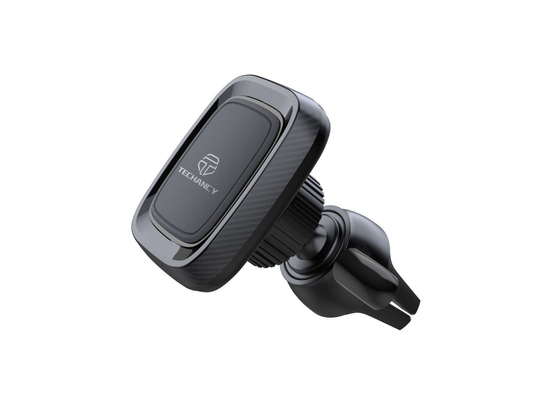 Techancy Suporte Magnético Para Telemóvel Para Automóvel Ti2209, Forte Capacidade De Adsorção Magnética. Preto E Vermelho